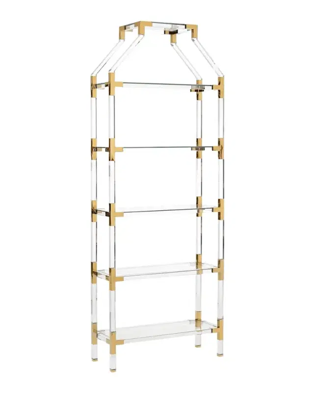 Chelsea House Gainsboro Acrylic Etagere