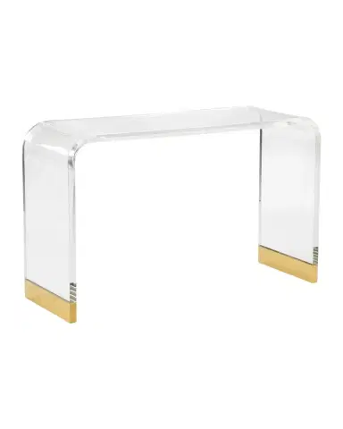Chelsea House Acrylic Waterfall Console | Thumbnail 1 Chelsea House Acrylic Waterfall Console | Thumbnail 1