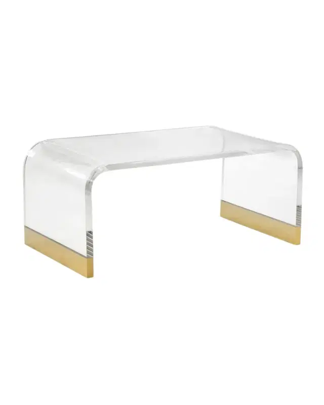 Chelsea House Acrylic Waterfall Coffee Table