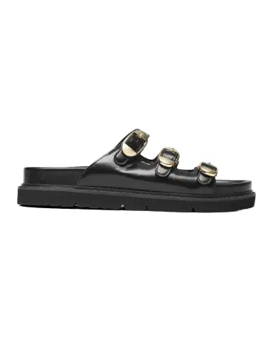 Marc Jacobs The Leather Kiki Slides | Thumbnail 1 Marc Jacobs The Leather Kiki Slides | Thumbnail 1