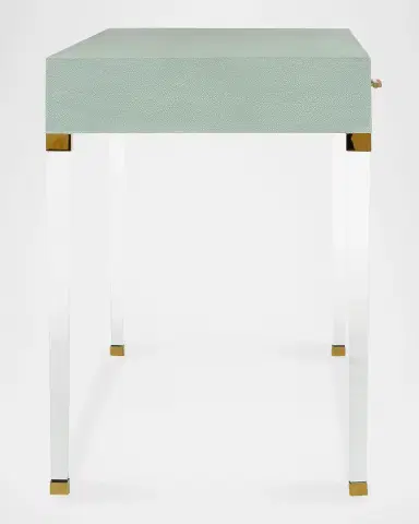 Chelsea House Camilla Faux Shagreen Writing Desk | Thumbnail 3 Chelsea House Camilla Faux Shagreen Writing Desk | Thumbnail 3