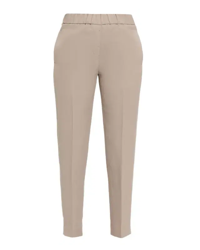 Cropped Slim-Fit Pants