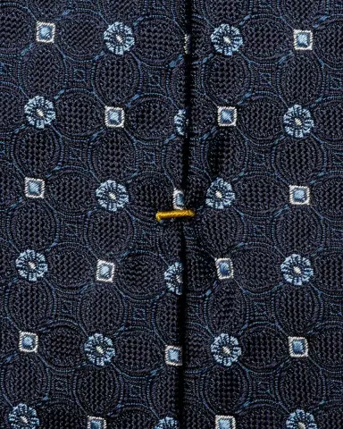 Eton Men's Floral-Medallion Silk Jacquard Tie | Thumbnail 3