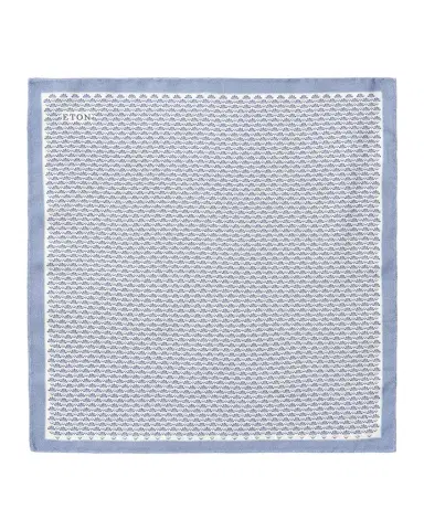 Eton Men's Geometric Floral Silk Pocket Square | Thumbnail 1 Eton Men's Geometric Floral Silk Pocket Square | Thumbnail 1