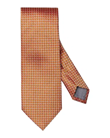 Eton Men's Geometric Print Silk Tie | Thumbnail 1