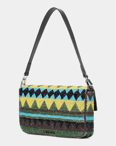 STAUD Timmy Happy Sack Beaded Shoulder Bag | Thumbnail 2