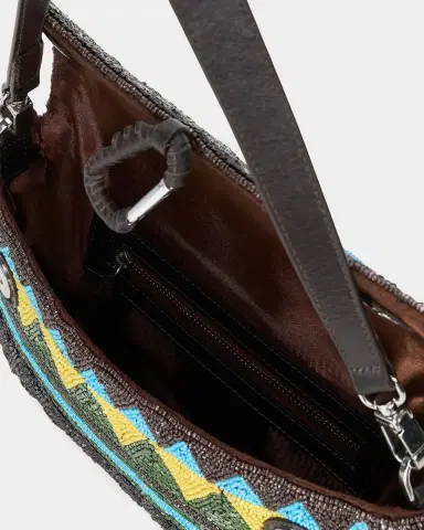 STAUD Timmy Happy Sack Beaded Shoulder Bag | Thumbnail 3