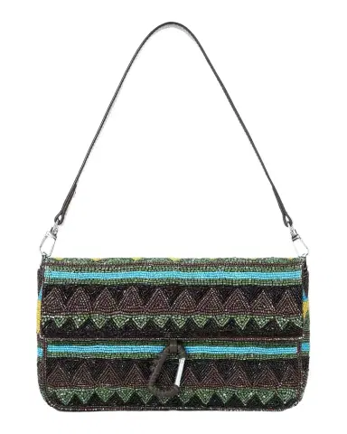 STAUD Timmy Happy Sack Beaded Shoulder Bag | Thumbnail 1