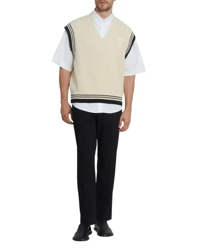 Men 's Ami de Coeur Cotton Short-Sleeve Shirt