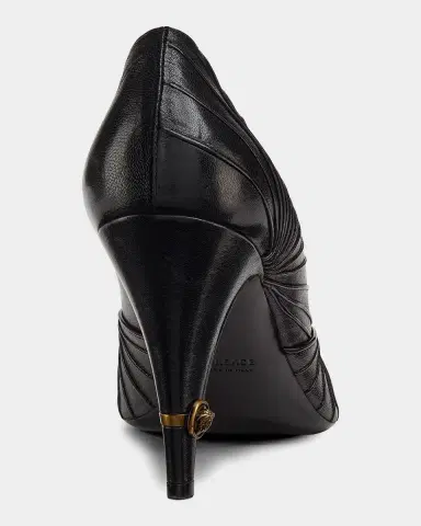 Versace 90mm Gianni Textured Leather Pumps | Thumbnail 2 Versace 90mm Gianni Textured Leather Pumps | Thumbnail 2