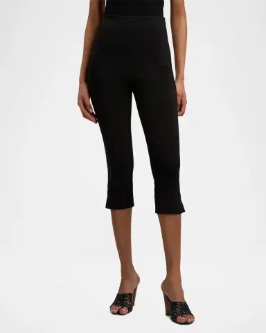 Ralph Lauren Collection Sampson Jersey Cropped Pants | Thumbnail 4 Ralph Lauren Collection Sampson Jersey Cropped Pants | Thumbnail 4