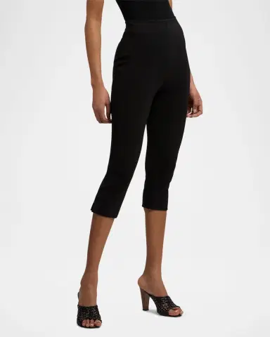 Ralph Lauren Collection Sampson Jersey Cropped Pants | Thumbnail 5 Ralph Lauren Collection Sampson Jersey Cropped Pants | Thumbnail 5