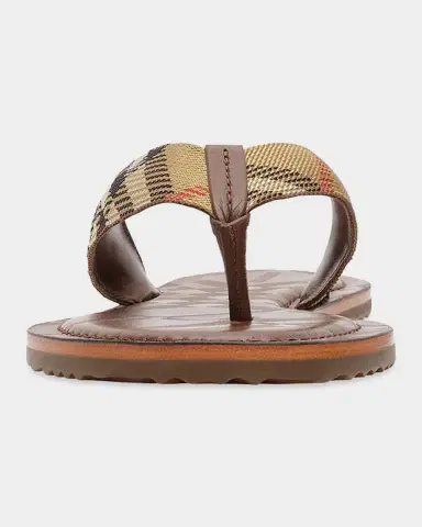 Burberry Pavillon Signature Check Sandals | Thumbnail 4