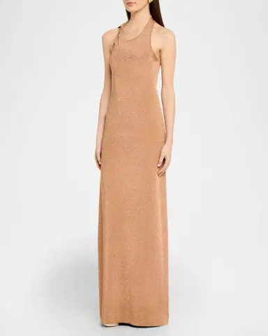 Et Ochs Willow Halterneck Maxi Dress | Thumbnail 4