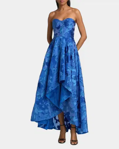 As It May Celia Floral Jacquard Gown | Thumbnail 4 As It May Celia Floral Jacquard Gown | Thumbnail 4