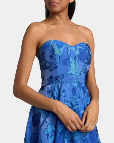 As It May Celia Floral Jacquard Gown | Thumbnail 5 As It May Celia Floral Jacquard Gown | Thumbnail 5