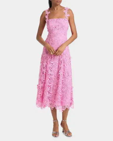 As It May Gabrielle Floral Lace Midi-Dress | Thumbnail 2 As It May Gabrielle Floral Lace Midi-Dress | Thumbnail 2