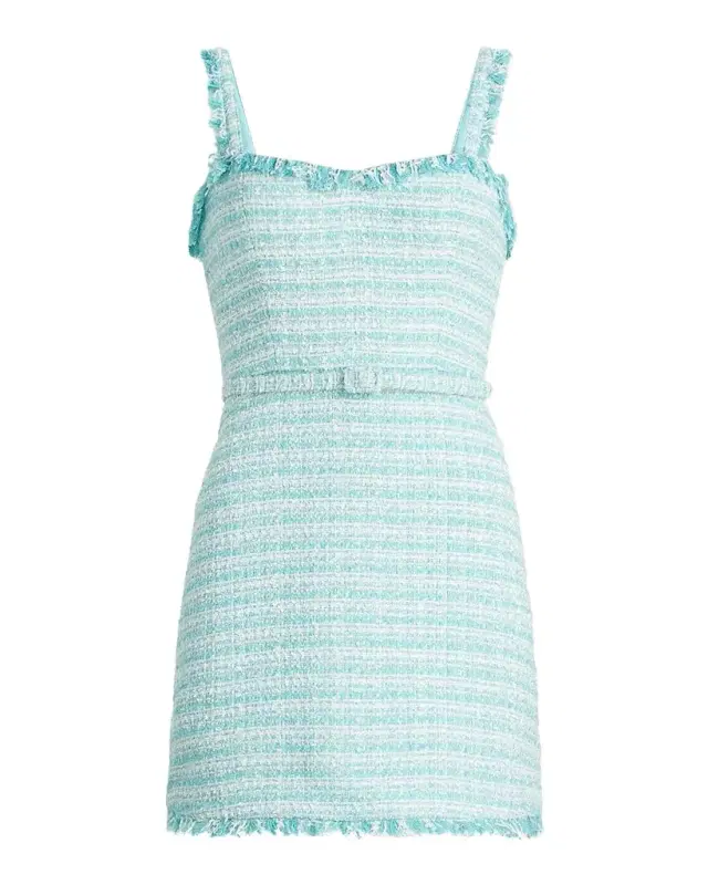 As It May Maci Tweed Minidress