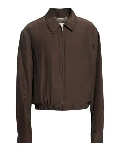 Saint Laurent Men's Viscose and Silk Blouson Jacket | Thumbnail 1