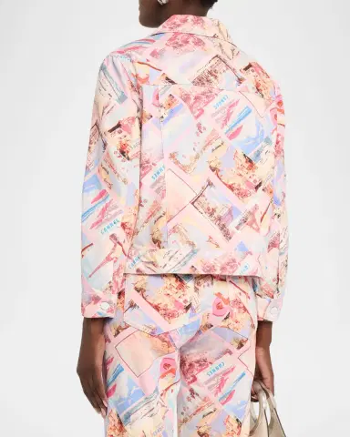 L'Agence Joey Oversized Denim Jacket | Thumbnail 3 L'Agence Joey Oversized Denim Jacket | Thumbnail 3