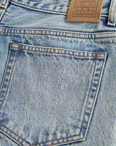 Toteme Kickflare Crop Denim Jeans | Thumbnail 1