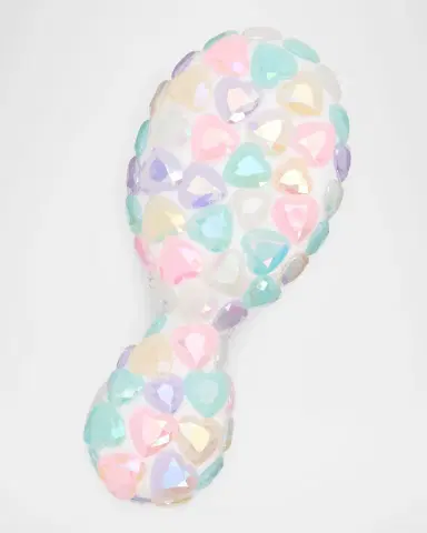 Bari Lynn Girl's Heart-Embellished Brush | Thumbnail 2