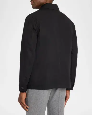 Brioni Men's Linen and Cotton Desert Jacket | Thumbnail 3 Brioni Men's Linen and Cotton Desert Jacket | Thumbnail 3
