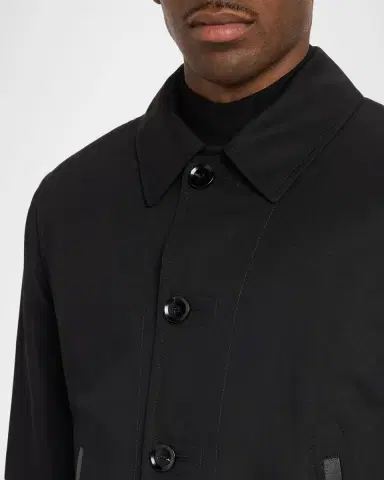 Brioni Men's Linen and Cotton Desert Jacket | Thumbnail 5 Brioni Men's Linen and Cotton Desert Jacket | Thumbnail 5