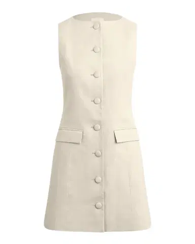 Favorite Daughter The Cece Linen-Blend Mini Dress | Thumbnail 1