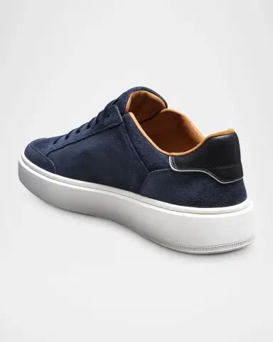 Allen Edmonds Men's Oliverstretch Suede Low-Top Sneakers | Thumbnail 3 Allen Edmonds Men's Oliverstretch Suede Low-Top Sneakers | Thumbnail 3