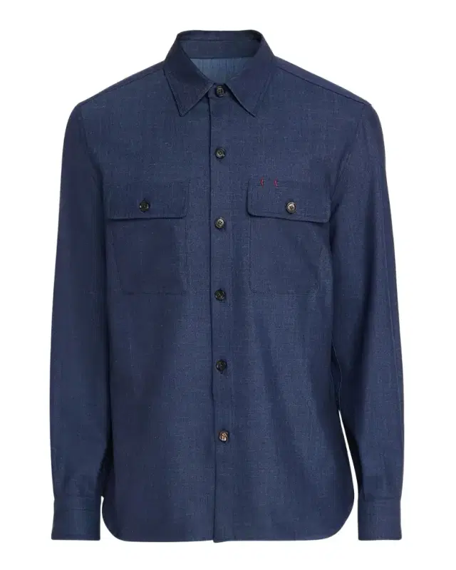 Men 's Summertime Denim Shirt