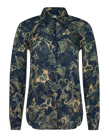 L'Agence Nina Celestial Silk Blouse | Thumbnail 1