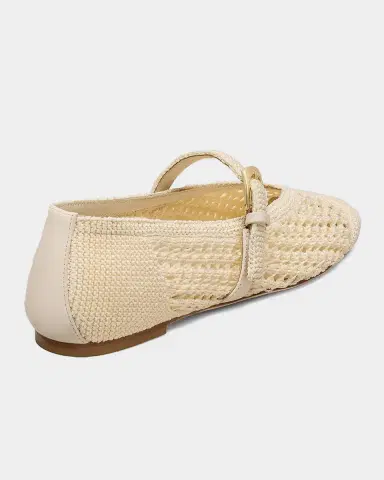 Stuart Weitzman Leora Woven Mary Jane Ballerina Flats | Thumbnail 2 Stuart Weitzman Leora Woven Mary Jane Ballerina Flats | Thumbnail 2