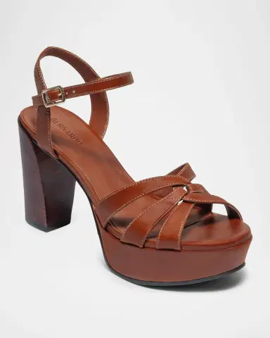 Bernardo 95mm Vittoria Leather Platform Sandals | Thumbnail 2 Bernardo 95mm Vittoria Leather Platform Sandals | Thumbnail 2