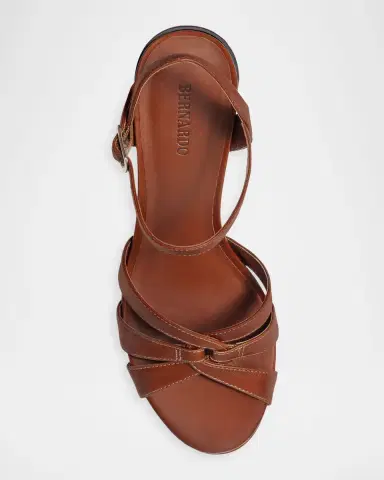 Bernardo 95mm Vittoria Leather Platform Sandals | Thumbnail 4 Bernardo 95mm Vittoria Leather Platform Sandals | Thumbnail 4