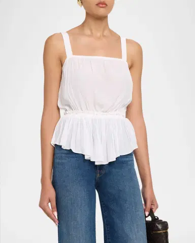 Ramy Brook Giorgia Peplum Tank Top | Thumbnail 4 Ramy Brook Giorgia Peplum Tank Top | Thumbnail 4