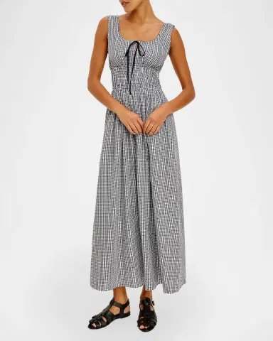 Rails Jordie Gingham A-Line Midi Dress | Thumbnail 4 Rails Jordie Gingham A-Line Midi Dress | Thumbnail 4