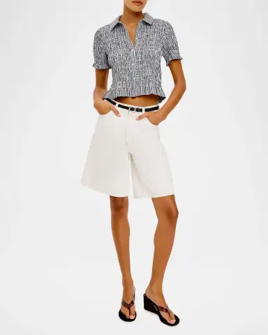 RAILS Alton Smocked Gingham Shirt | Thumbnail 2 RAILS Alton Smocked Gingham Shirt | Thumbnail 2