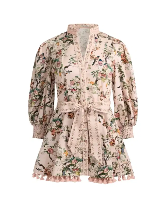 Lucy Belted Mini Shirtdress
