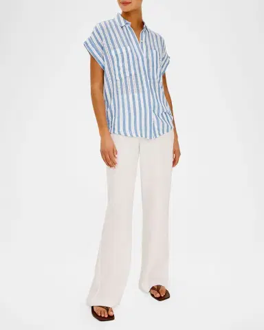 Rails Cito Stripe Short-Sleeve Shirt | Thumbnail 2 Rails Cito Stripe Short-Sleeve Shirt | Thumbnail 2
