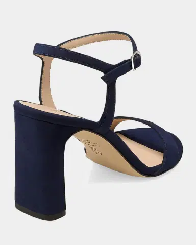 Stuart Weitzman 85mm Babette Suede Ankle-Strap Sandals | Thumbnail 2