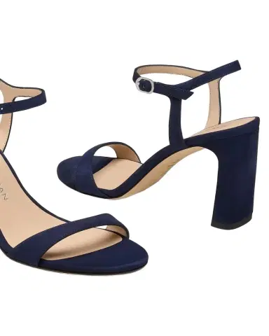 Stuart Weitzman 85mm Babette Suede Ankle-Strap Sandals | Thumbnail 1