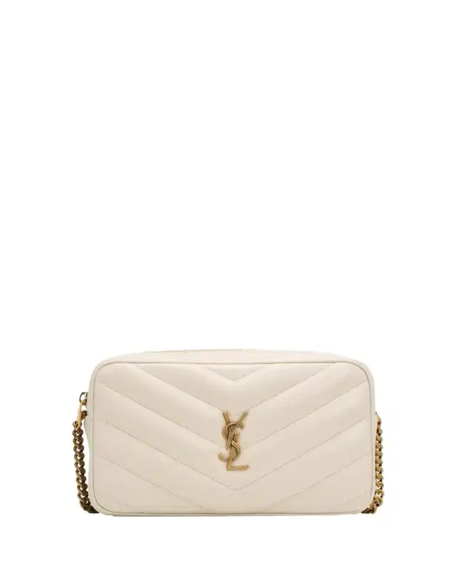 Saint Laurent LouLou YSL Chevron Quilted Crossbody Bag