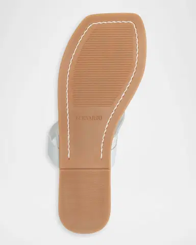 Bernardo Ocana Leather Cross-Strap Thong Sandals | Thumbnail 3 Bernardo Ocana Leather Cross-Strap Thong Sandals | Thumbnail 3