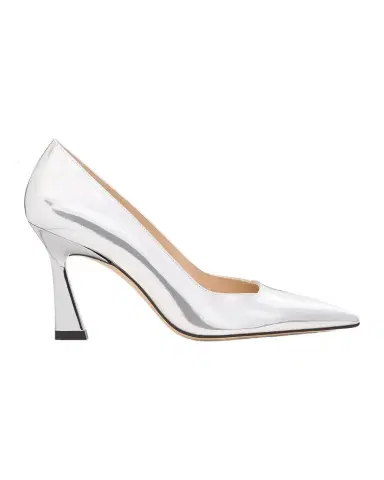 Stuart Weitzman 85mm Vinnie Metallic Leather Pumps | Thumbnail 1 Stuart Weitzman 85mm Vinnie Metallic Leather Pumps | Thumbnail 1