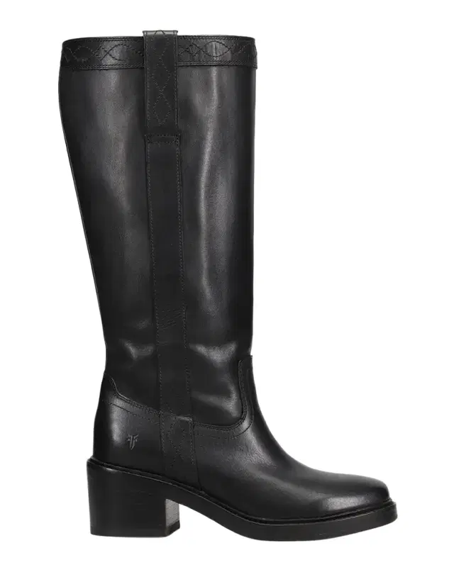 Frye Kate Leather Wide Calf Pull-On Boots