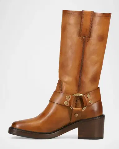 Frye Kate Harness Leather Mid-Calf Boots | Thumbnail 3 Frye Kate Harness Leather Mid-Calf Boots | Thumbnail 3