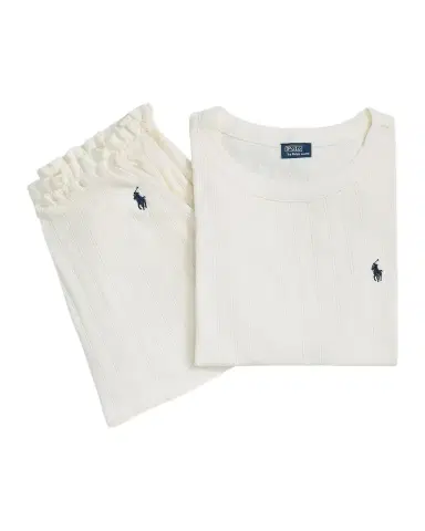 Polo Ralph Lauren Pointelle Cotton Tank & Short Sleep Set | Thumbnail 1 Polo Ralph Lauren Pointelle Cotton Tank & Short Sleep Set | Thumbnail 1