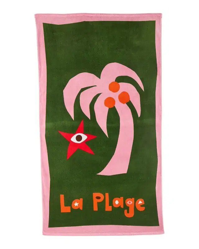 Jonathan Adler Playa La Plage Beach Towel, 40" x 70"