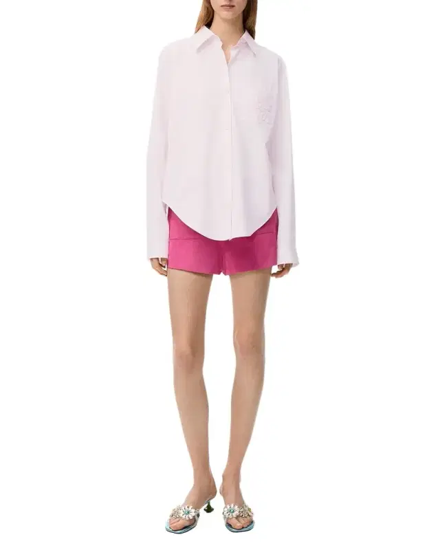 LOEWE x Paula's Ibiza Anagram-Pocket Button-Down Shirt